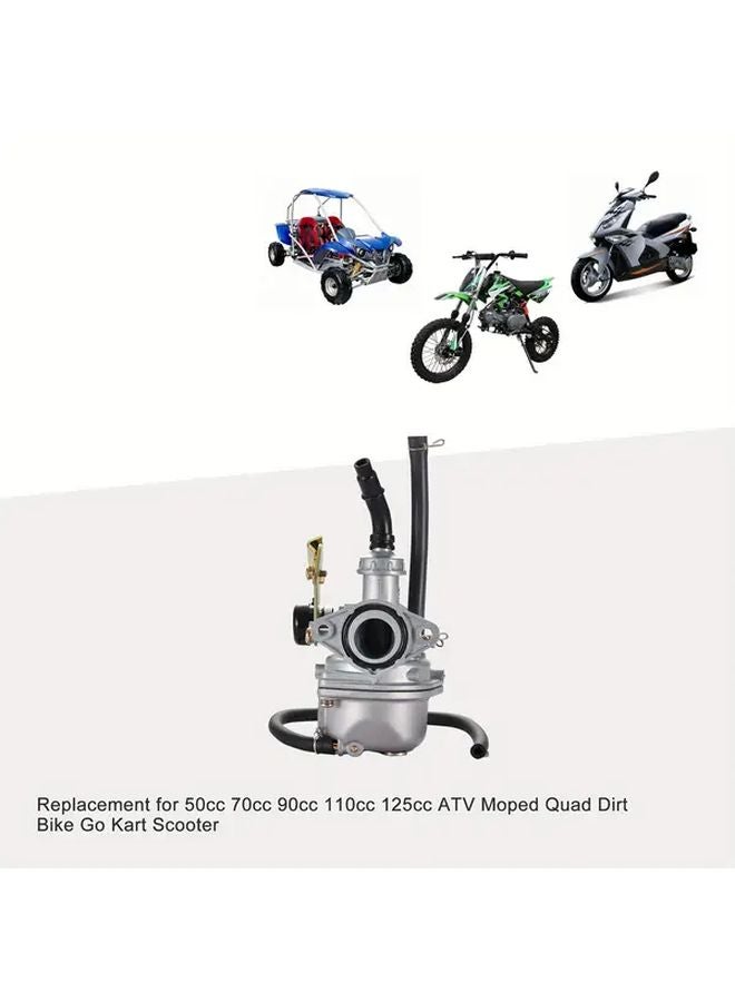 Goofit PZ19 19mm كاربوريتر بديل لـ 90cc 110cc 125cc ATV دراجة ديرت كارت نصف زنك نصف ألومنيوم - Image 5
